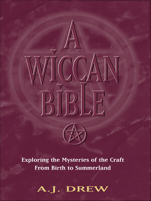 cover image of A Wiccan Bible